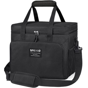 Термосумка 30 л чорна SPGOOD