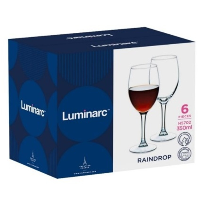 Набор бокалов Luminarc Raindrop, 6х350 мл (H5702) (6887047)