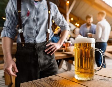 Набір склянок для пива 4 шт по 300 мл Glasmark KROSNO 1992