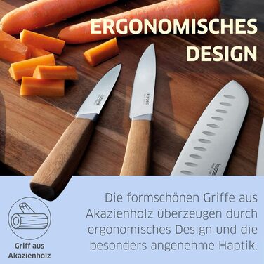 Набір кухонний ножів 2 шт Kuppels