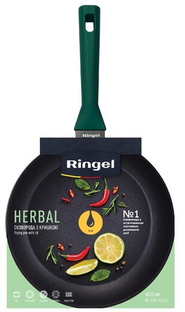 Сковорода RINGEL Herbal сковорода глубокая 26 см. (6806844)